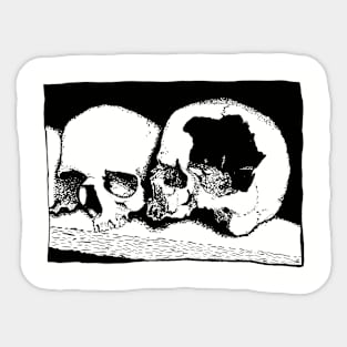 Mortality: Skulls Sticker